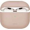 UNIQ dėklas Lino AirPods 4 Silicone pink blush