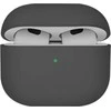 UNIQ dėklas Lino AirPods 4 Silicone ash pilkas