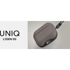 UNIQ dėklas Lyden DS AirPods 4 flint pilkos spalvos