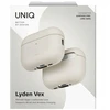 Uniq „Lyden Vex“ dėklas, skirtas „AirPods Pro 3“, kreminės spalvos