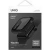 UNIQ dėklas Nautic Apple Watch Series 7/8/9 45mm juodos spalvos