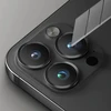 Uniq Optix aliuminio kameros objektyvo apsauga iPhone 16 Pro / 16 Pro Max su aplikatoriumi - Juodas