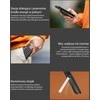 Powerbank Uniq Hoveo magnetinis 5000mAh USB-C 20W PD - violetinė