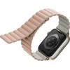 UNIQ apyrankė Revix Apple Watch Series1/2/3/4/5/6/7/8/9/SE/SE2/Ultra/Ultra 2 42/44/45/49mm. Reversible Magnetic rožinės spalvos