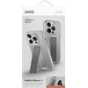 Dėklas UNIQ Heldro laikiklis su stovu Apple iPhone 15 Pro 6.1" skaidrus/lucent skaidrus