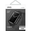 UNIQ dėklas Legion Apple Watch Series 7/8//9 41mm juodos spalvos