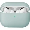 UNIQ dėklas Lino AirPods ProSilicone žalios spalvos