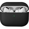 UNIQ dėklas Lino AirPods ProSilicone juodos spalvos