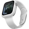 UNIQ Lino dėklas Apple Watch Series 4/5/6/SE 40mm. balandis baltas