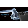 UNIQ Optix aliuminio kameros objektyvo apsauga Samsung Galaxy Z Flip6 F741 vidurnakčio juodas kameros objektyvo stiklas