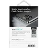 UNIQ Optix Aliuminio Camera LensProtector Apple iPhone 14 Pro 6.1" / 14 Pro Max 6.7" sterling sidabrinis su aplkatoiumi