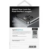 UNIQ Optix aliuminio kameros objektyvo apsauga Apple iPhone 14 6.1" / 14 Plus 6.7" su sidabriniu stikliuku