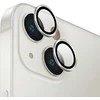 UNIQ Optix Aliuminio Camera LensProtector Apple iPhone 14 6.1" / 14 Plus 6.7" sterling sidabrinis su aplkatoiumi