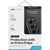UNIQ Optix Aliuminio Camera LensProtector Samsung Galaxy S24+ S926 midnight juodas su aplkatoiumi