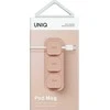 UNIQ Pod Mag magnetic cable organizer + base blush rožinės spalvos