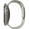 UNIQ Valencia dėklas Apple Watch Series 46mm titano sidabrinis