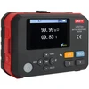 Akumuliatoriaus varžos matuoklis, 0.000mOm~3Om; 0.000V~71.00V, 4 laidų matavimo metodas; 500 matavimų atmintis, Bluetooth, UNI-T