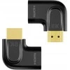 Unitek 8K HDMI 90 ir 270 laipsnių kampo plokščias adapteris