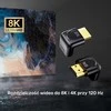 Unitek 8K HDMI 90 ir 270 laipsnių kampo adapteris