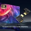 Unitek 8K HDMI 90 ir 270 laipsnių kampo plokščias adapteris
