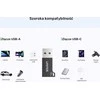 UNITEK ADAPTER USB-A - USB-C 10Gbps M/F