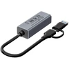 Unitek Adapteris USB-A / USB-C do Gigabit Ethernet 1Gbps (Y-3465AGY01)