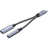 UNITEK ADAPTERIS USB-C - MINIJACK 3.5MM, USB-C 60W