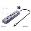„Unitek Active USB-C“ šakotuvas, 3x USB-C, 10 Gbps, 4x USB-A