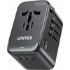 Unitek EU/US/UK/AUS PD 100W kelioninis įkroviklis