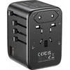 Unitek kelioninis adapteris EU/US/UK/AUS PD 65 W
