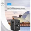 Unitek kelioninis adapteris EU/US/UK/AUS PD 65 W