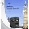 Unitek kelioninis adapteris EU/US/UK/AUS PD 65 W