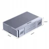 Unitek korpusas 2x M.2 20 Gb/s RAID0, RAID1 + klonavimas
