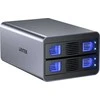 Unitek RAID korpusas, skirtas SATA 2,5"/3,5" 4 režimų 40TB USB C 10Gb/s