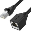 UNITEK Cat 6 STP 8P8C RJ45 Ethernet ilgintuvas M/F 1m C1896BK-1M