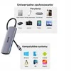 Unitek šakotuvas 4w1 USB-C 10 Gbps, 2x USB-A ir 2x USB-C H1112DGY01