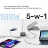 „Unitek“ 2xUSB-A 3xUSB-C GAN 188W