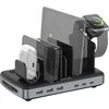 Unitek įkrovimo stotelė 3 x USB-A 20W, 3 x USB-C PD 60W, 80W