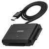 UNITEK Y-3324 Unitek konverteris USB 3.0 į IDE+SATA II su įjungimo/išjungimo jungikliu, Y-3324
