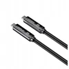 Unitek Kabelis optyczny USB-C | 10Gbps | PD60W | 8K@30Hz | juoda, 12m