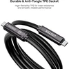 „Unitek“ USB-C optiniai kabeliai (10 Gbps, PD60W, 8K@30 Hz) 15 m