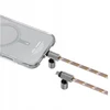 Universalus telefono dirželio laidas 2in1 Skinarma Dyno Ve USB-C/USB-C smėlio spalvos