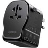 Adapteris Ugreen S550 65W kelioninis universalus - juoda