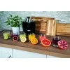 Sulčiaspaudė Citrusinė Spaudimo Mašina - Unold Citrus Press Power Juicy 300W, svirties rankena, 2 antgaliai, juoda sidabrinė