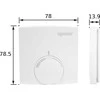 „Uponor“ laidinis 230 V standartinis termostatas T-23 230 V