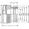 Vidaus kanalizacijos alsuoklis UPONOR, HypAir d70-110