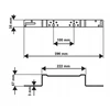 Uponor S-Press PLUS montavimo plokštė kampinė 100mm (1121196)