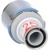 Uponor S-PRESS PLUS JUNGTIS RAUDONAS PPSU 40-25