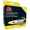 UPrint kompatybilny rašalas / tusz su PGI 1500XL, C-1500XL BK/C/M/Y PACK 4, 1xblack/1xcyan/1xmagenta/1xyellow, 36+3x14ml, didelės talpos