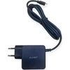UPS Allnet Z ALLNET Ersatznetzteil QC USB-C PD GaN įkroviklis Power Supply45Watt 1x USB Typ-C mit 2m festem Kabelis**EU PLUG**